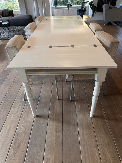 Moooi Tisch mit zwei Platten