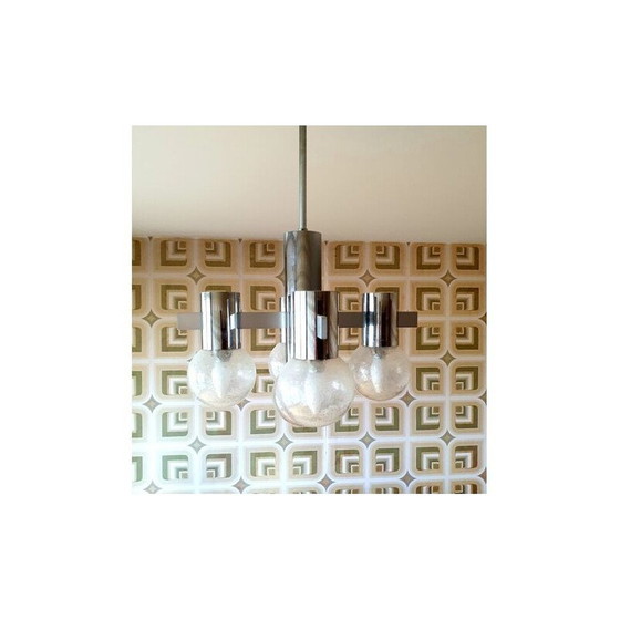 Image 1 of Vintage-Kronleuchter mit 5 Glühbirnen, 1960