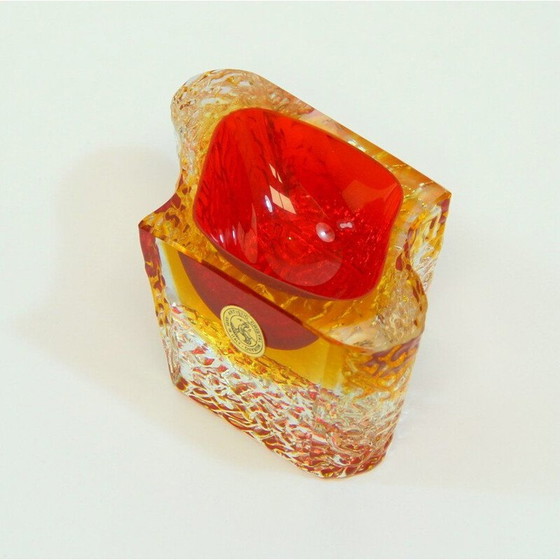 Image 1 of Vintage Murano Glass Dishes von Luigi Mandruzzato, 1960