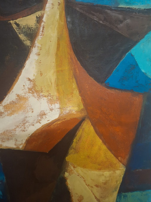 Ölgemälde Jos Van Dormolen Pas De Deux