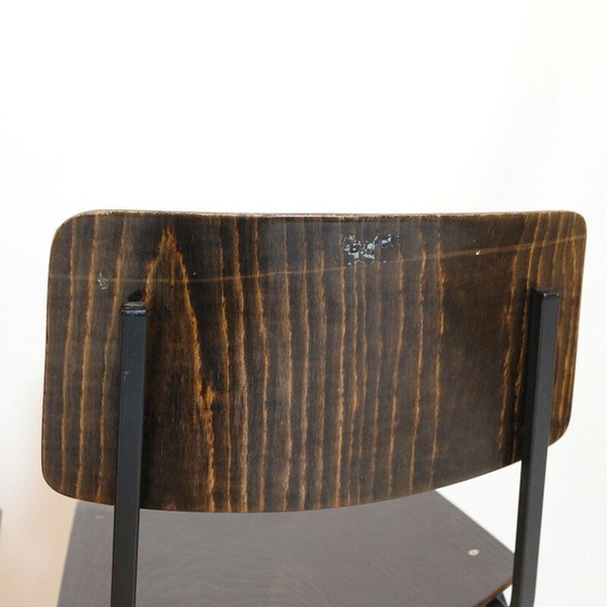 Image 1 of Set von 3 vintage F6 chairs by Eromes, Nederlands 1960s