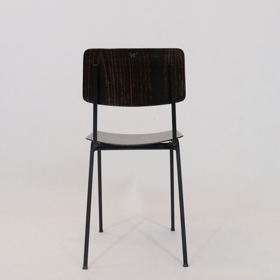 Image 1 of Set von 3 vintage F6 chairs by Eromes, Nederlands 1960s