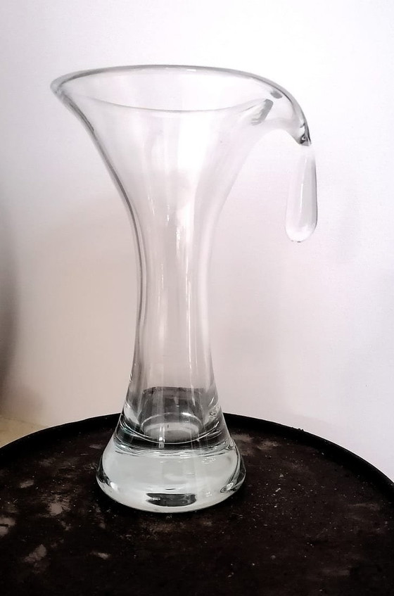 Image 1 of Design Glas Vase Wassertropfen