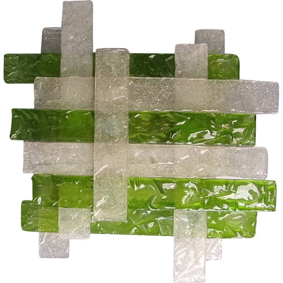 Image 1 of Klassische Wandleuchte aus Muranoglas, Italien 1970