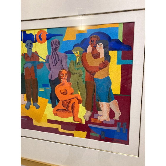 Image 1 of Klassisches Leclère-Aquarell, 1960