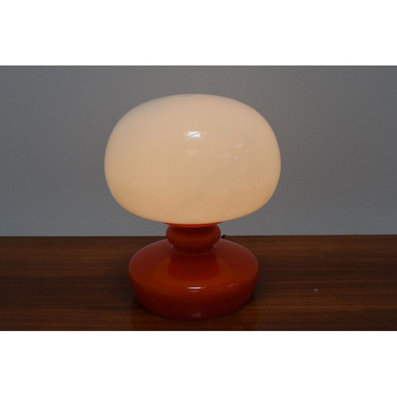 Image 1 of Vintage tischlampe ganz aus glas von Valasske Mezirici 1970s