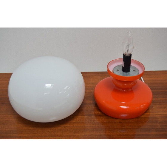 Image 1 of Vintage tischlampe ganz aus glas von Valasske Mezirici 1970s