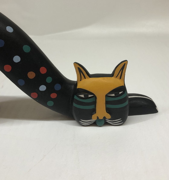 Image 1 of Laurel Burch Wood und Katze