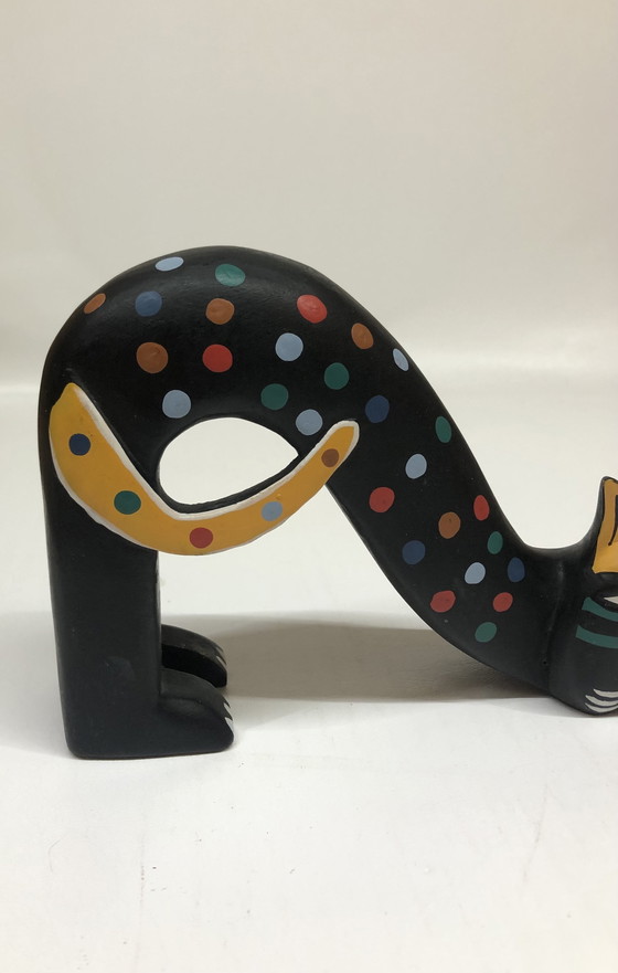 Image 1 of Laurel Burch Wood und Katze