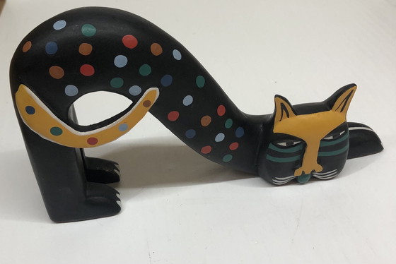 Image 1 of Laurel Burch Wood und Katze