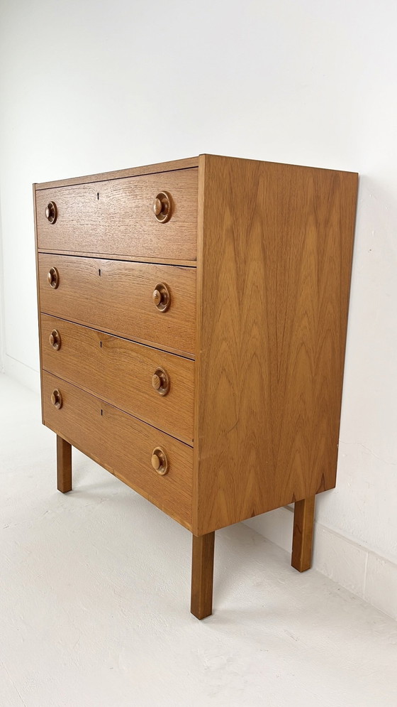 Image 1 of Teakholzfurnier Vintage Kommode Mards