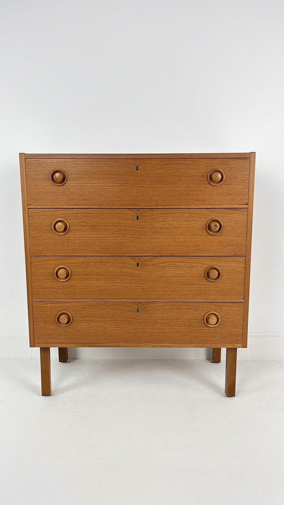 Image 1 of Teakholzfurnier Vintage Kommode Mards