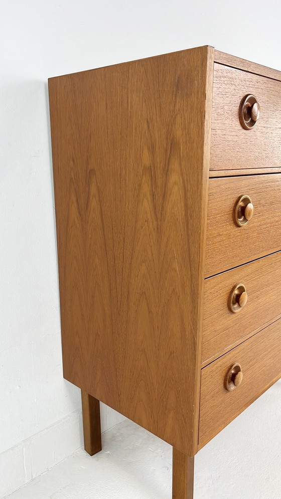 Image 1 of Teakholzfurnier Vintage Kommode Mards