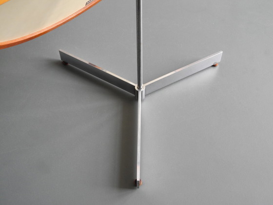 Image 1 of 60S Original Teakholz Tisch Spiegel Vanity Mirror of Luxury Vittsjö Schweden | Design Uno & Östen Kristiansson