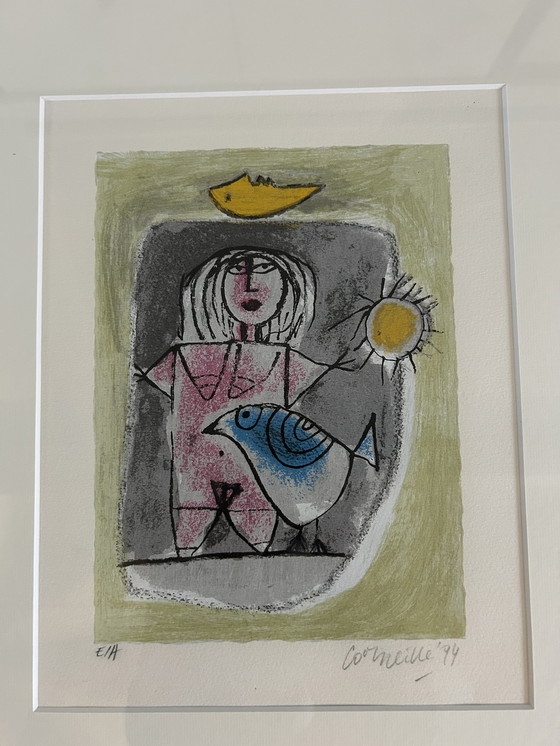 Image 1 of Corneille - Frau, Sonne und Mond