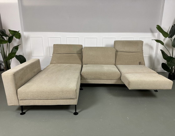 Image 1 of Brühl Moule Ecksofa Stoff Sofa Couch Lieferung Relaxfunktion