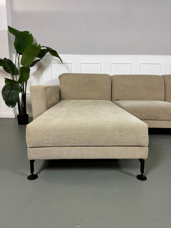 Image 1 of Brühl Moule Ecksofa Stoff Sofa Couch Lieferung Relaxfunktion