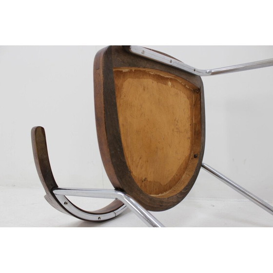 Image 1 of Vintage-Stuhl aus Holz und Metall "K16", 1930