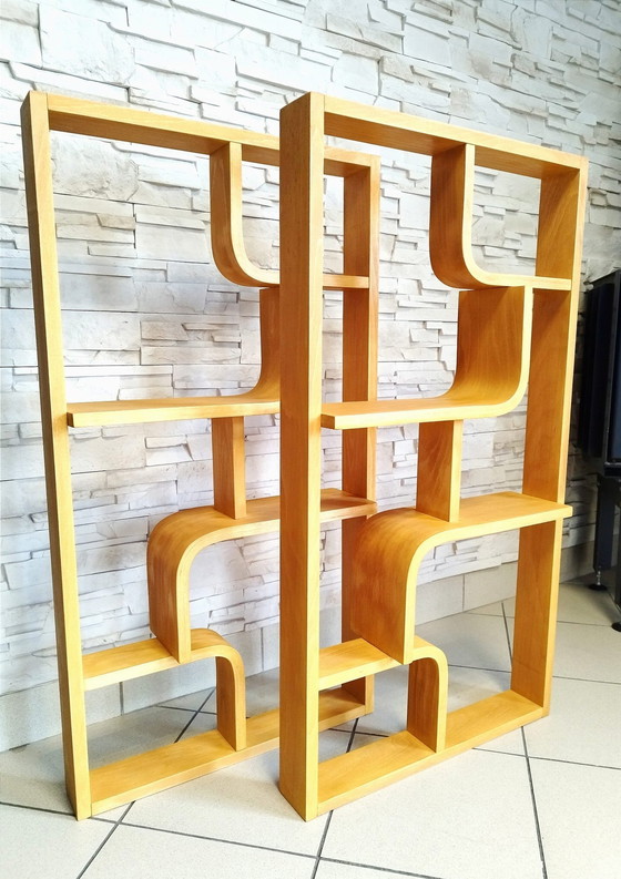 Image 1 of Raumteiler von Ludvik Volak für Drevopodnik Holesov, 2 Stück