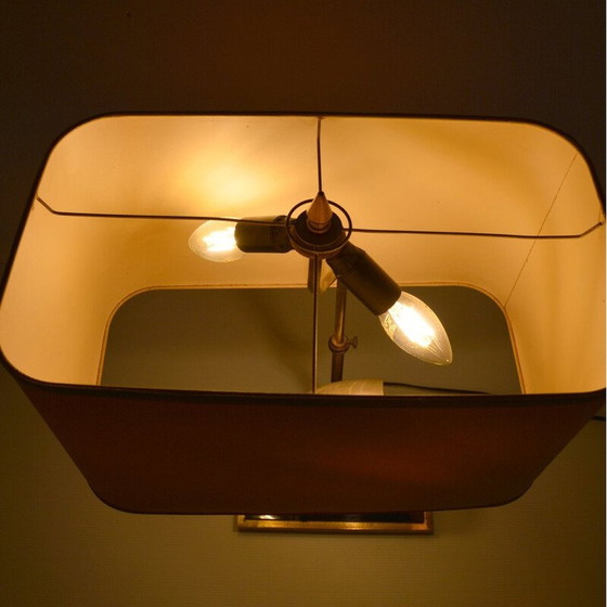 Image 1 of Klassische Muschel-Tischlampe für Maison Rougier, 1970