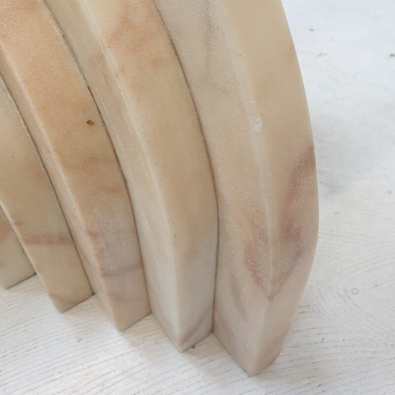 Image 1 of Vintage Couchtisch aus Marmor und Glas, Italien 1970