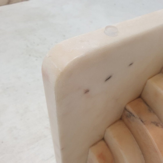 Image 1 of Vintage Couchtisch aus Marmor und Glas, Italien 1970