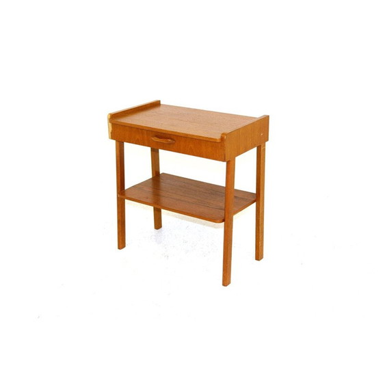 Image 1 of Vintage Nachttisch aus Teakholz, Schweden 1960