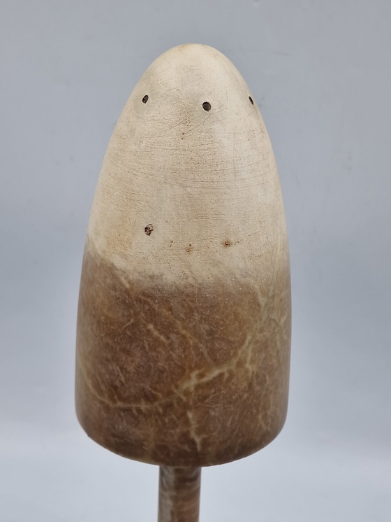 Image 1 of Paar Pilzlampen aus Alabaster