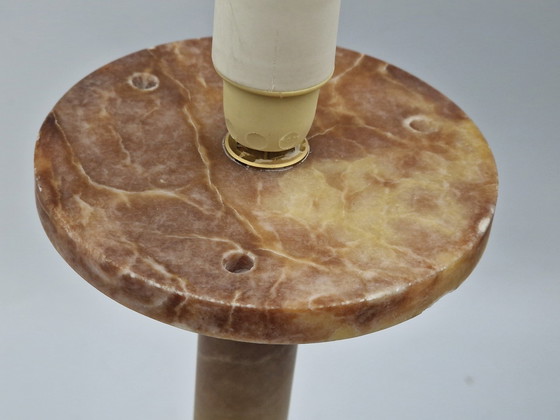 Image 1 of Paar Pilzlampen aus Alabaster