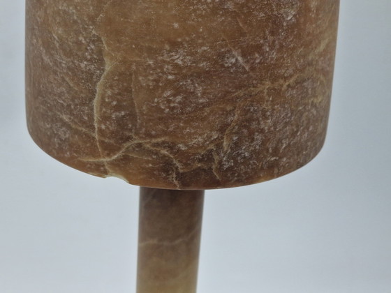 Image 1 of Paar Pilzlampen aus Alabaster