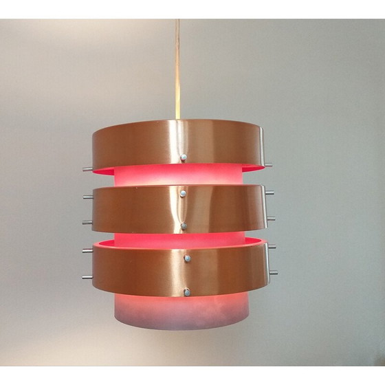 Image 1 of Vintage-Hängeleuchte von Jo Hammerborg, Dänemark 1970