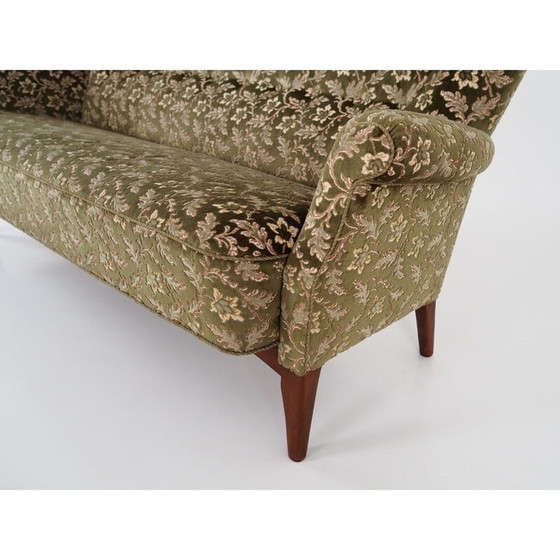 Image 1 of Skandinavisches Sofa mit Jacquard-Stoff von Fritz Hansen, 1970er Jahre