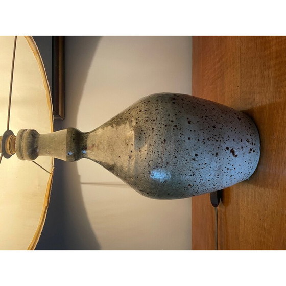 Image 1 of Keramiklampe aus der Abtei Fontgombault, 1970