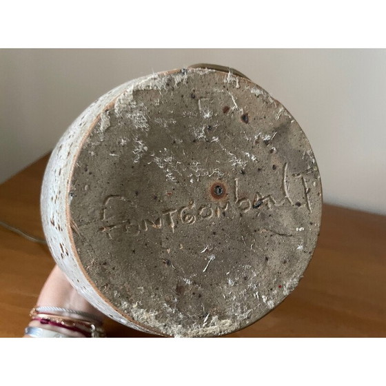 Image 1 of Keramiklampe aus der Abtei Fontgombault, 1970