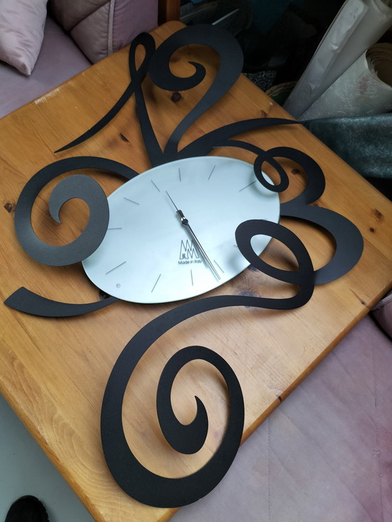 Image 1 of Italienische Design-Wanduhr Arti & Mestieri