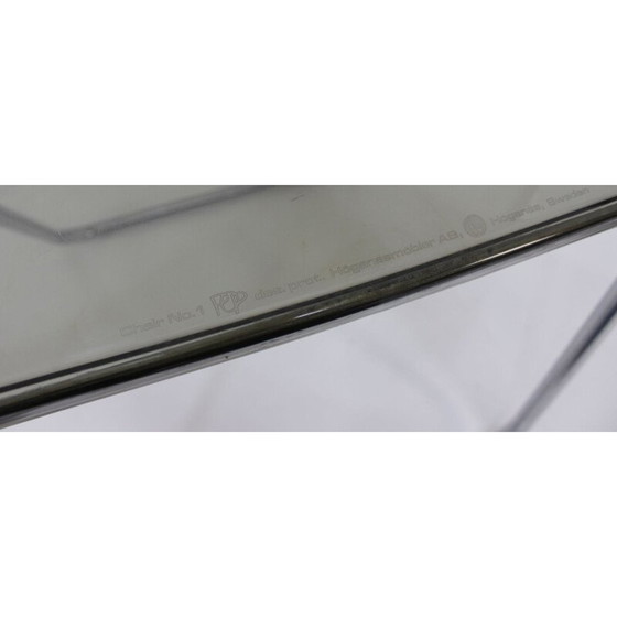 Image 1 of Satz von 3 Klappstühlen, Schweden 1970