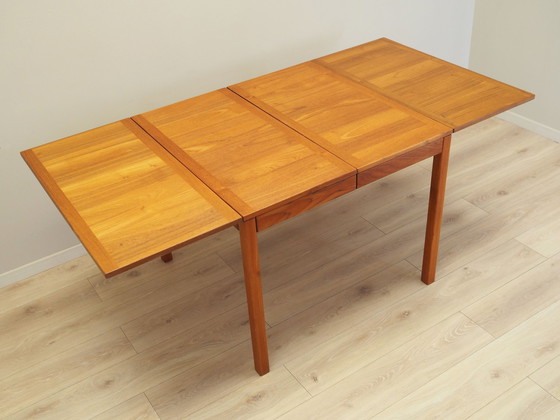 Image 1 of Teakholztisch, Dänisches Design, 1970er Jahre, Produktion: Vejle Stole & Møbelfabrik