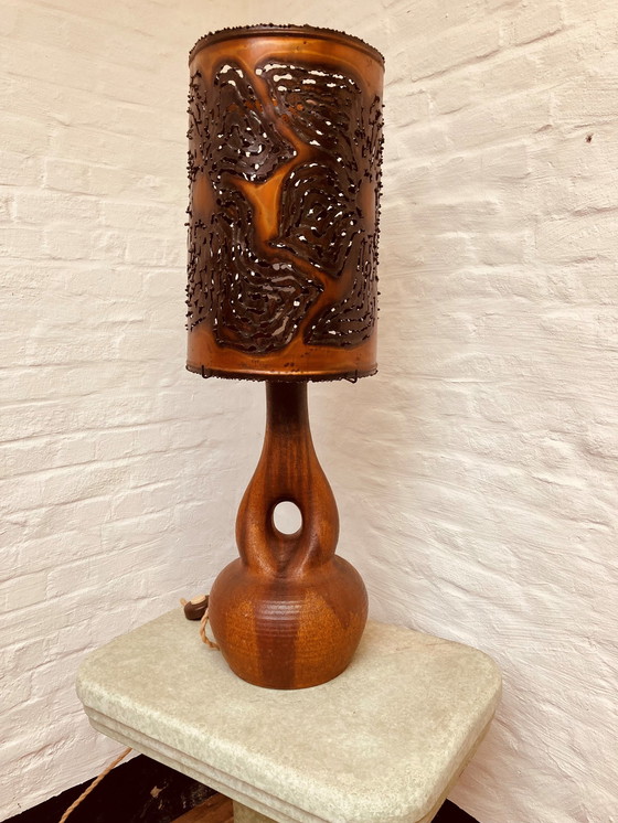 Image 1 of Brutalistische Akkolay-Lampe