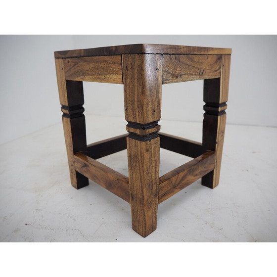 Image 1 of Vintage-Hocker aus Kirschholz