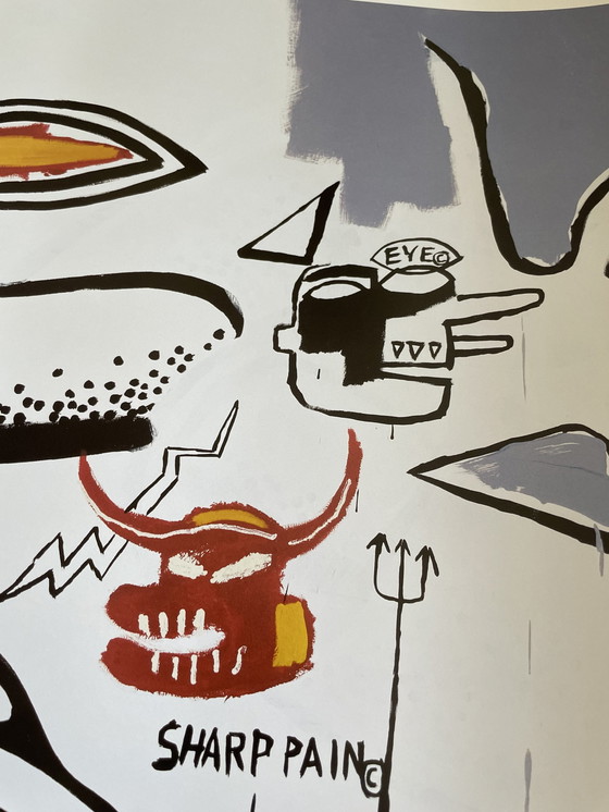 Image 1 of Andy Warhol&Jean-Michel Basquiat, F..You Dentures (1984-85), Copyright 1997 The Andy Warhol Foundation For Visual Arts