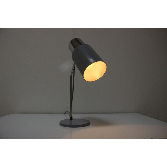 Image 1 of Vintage Tischlampe aus lackiertem Metall und Chrom von Josef Hurka für Napako, Tschechoslowakei 1960