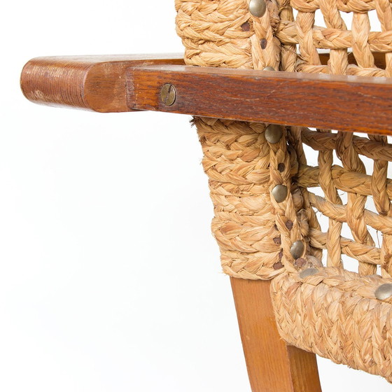 Image 1 of Bas Van Pelt Rope Slung High Back Armchair