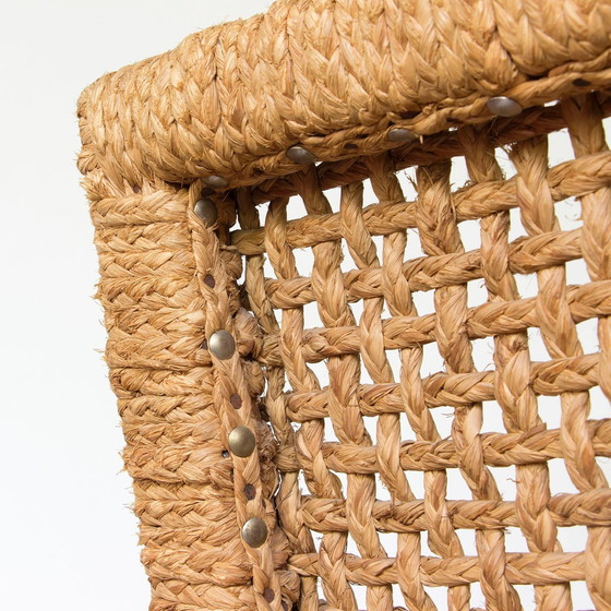 Image 1 of Bas Van Pelt Rope Slung High Back Armchair