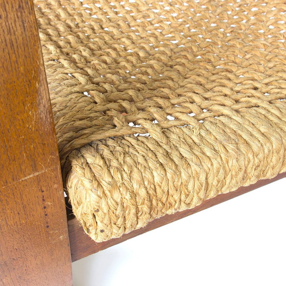 Image 1 of Bas Van Pelt Rope Slung High Back Armchair