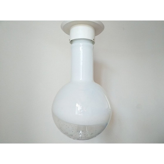 Image 1 of Mid Century Deckenleuchte Murano, Italien 1970er