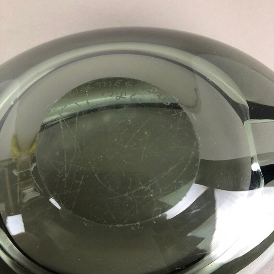 Image 1 of Paar Aschenbecher aus Glas von Per Lutken für Holmegaard, Dänemark 1960