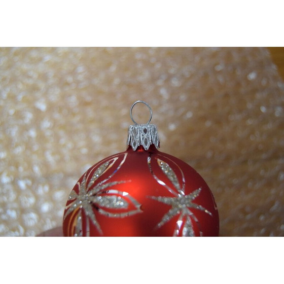 Image 1 of Weihnachtsschmuck aus mundgeblasenem Glas, Tschechische Republik 2020