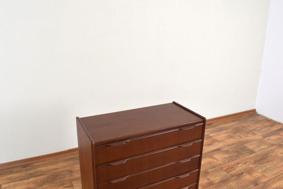 Image 1 of Mid-Century Dänische Teak Kommode, 1960S.