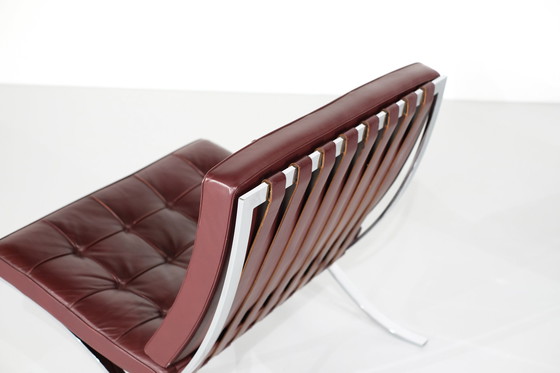 Image 1 of 2x Knoll Barcelona Chair designed by Ludwig Mies van der Rohe