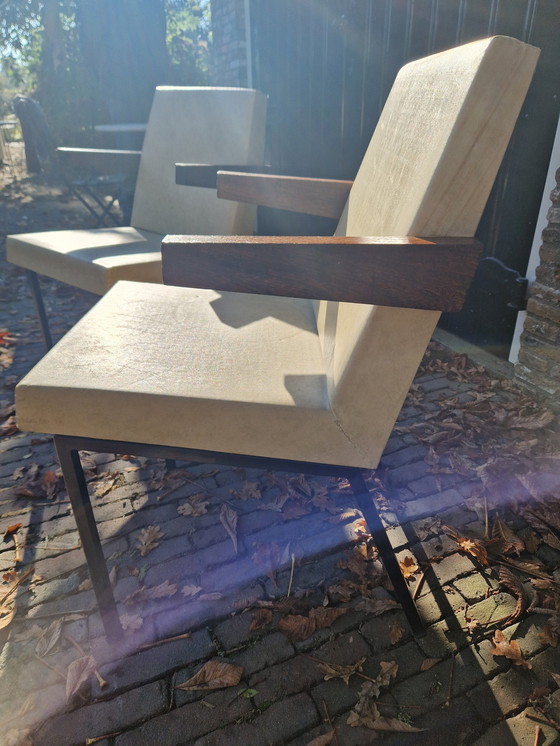 Image 1 of 2 Vintage Mid Century Design Sessel im Originalzustand